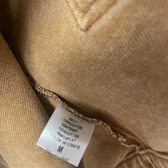 Hyfve Button Up Animal Print Contrast Denim Jacket Womens Medium - Picture 7 of 7